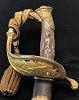 Identified Capt Baggs US Marked Staff and Field Officers Sword