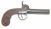 Very Nice 1800's Boot Pistol