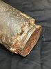 Excavated 20 Pound Parrot Flat Top Bolt Projectile