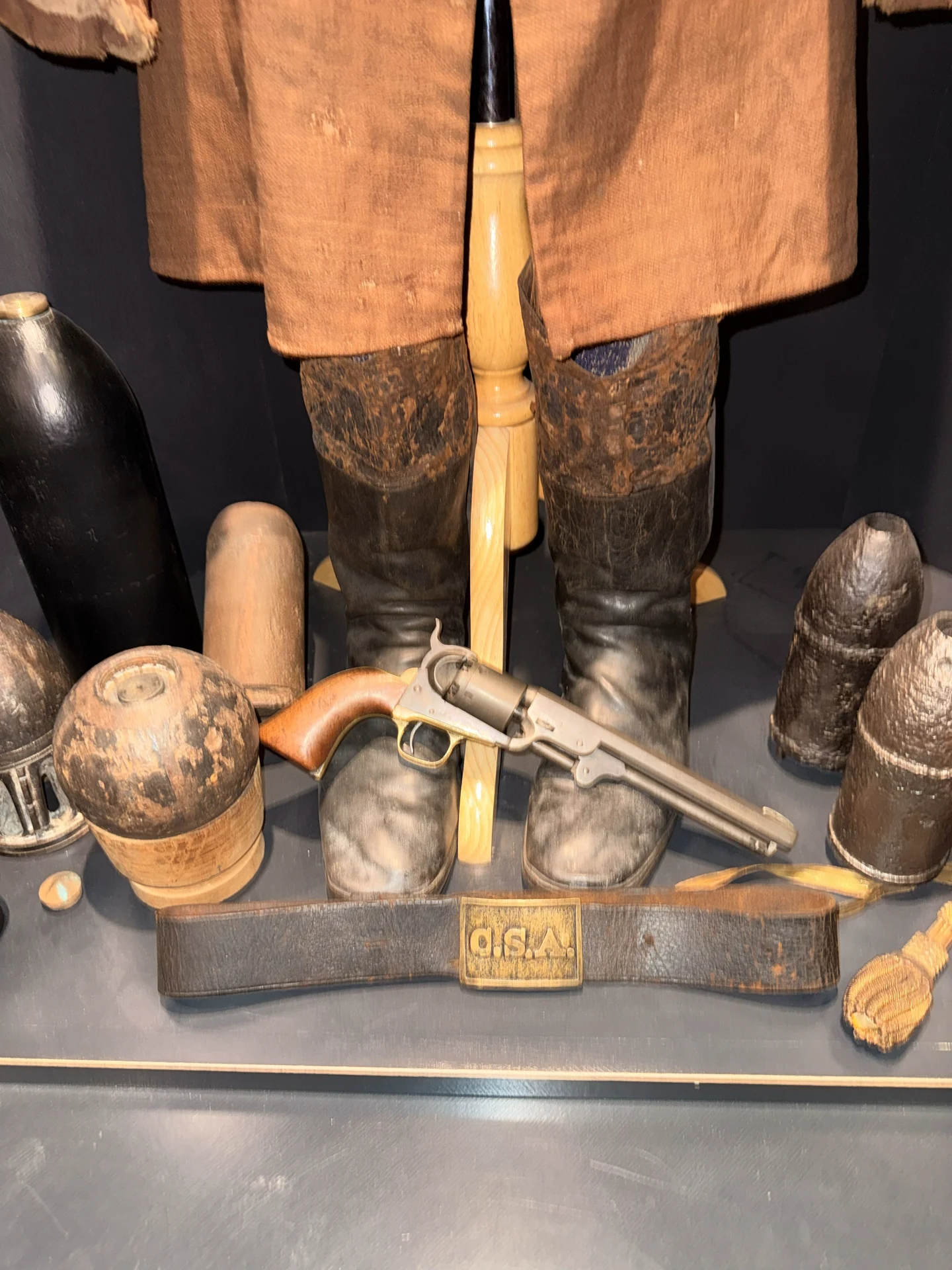 CS Relics field equipment display