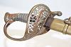 PEWTER Handled US Marked Staff and Field Officers Sword, CS Relics CS527
