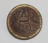 Michigan State seal Button, CS Relics CS397