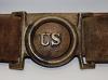 US Marked Sword Belt and Buckle, CS Relics CS565