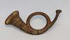 Non Dug Civil War Infantry Horn With Both Loops, CS Relics CS490