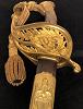 Identified Capt Baggs US Marked Staff and Field Officers Sword, CS Relics CS556