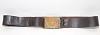 Beautiful Non-Excavated Civil War Eagle Sword Belt Buckle With Belt, CS Relics CS525