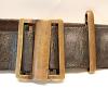 Early Civil War Riflemans Belt and Buckle, CS Relics CS566
