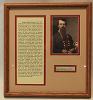 Nathan Bedford Forrest Autograph, CS Relics CS559
