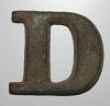 Company Letter "D", CS Relics catalog item CS383